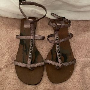 Dolce Vita studded strappy flat sandal